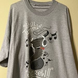 Gently Worn Mens authentic Algierz T-Shirt Size 4XL